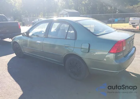 2003 Honda Civic Lx from USA, damaged, VIN 2HGES16513H621323